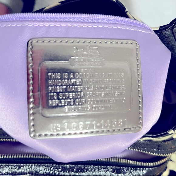 Coach print shoulder bag - Picture 8 of 10